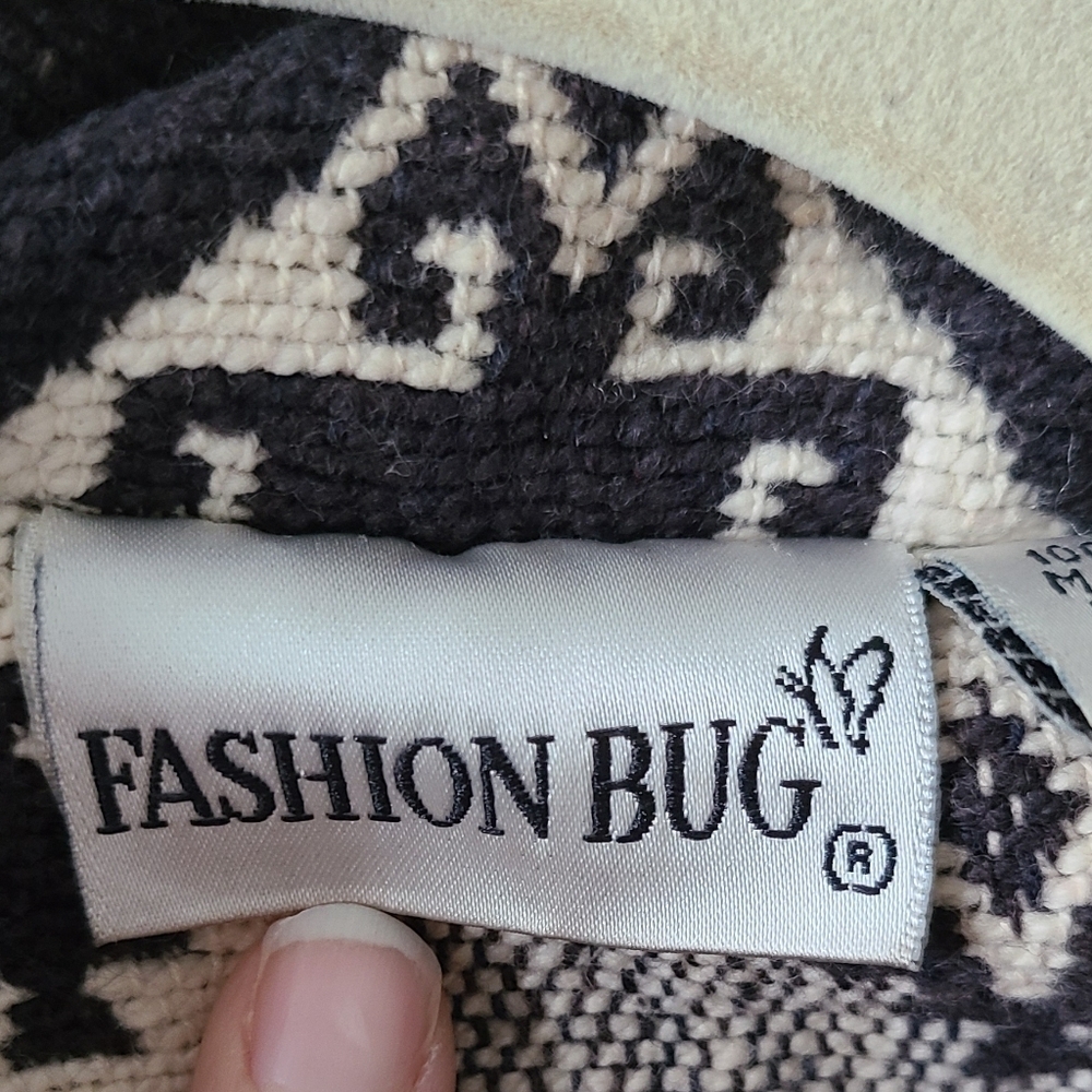 Fashion Bug Full Zip Blanket Jacket - Picture 4 of 5